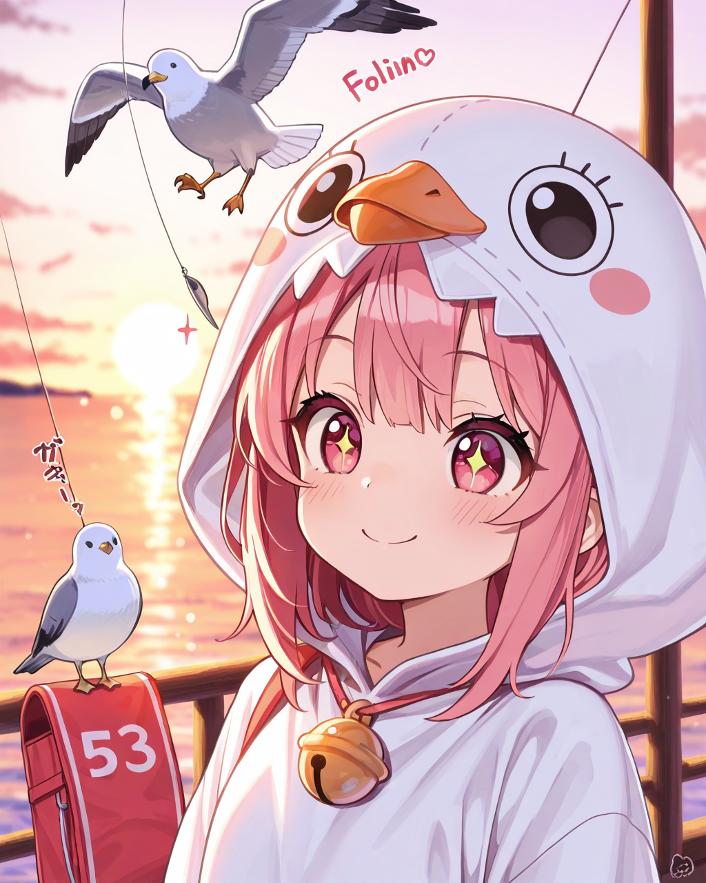 海と言えばカモメちゃん