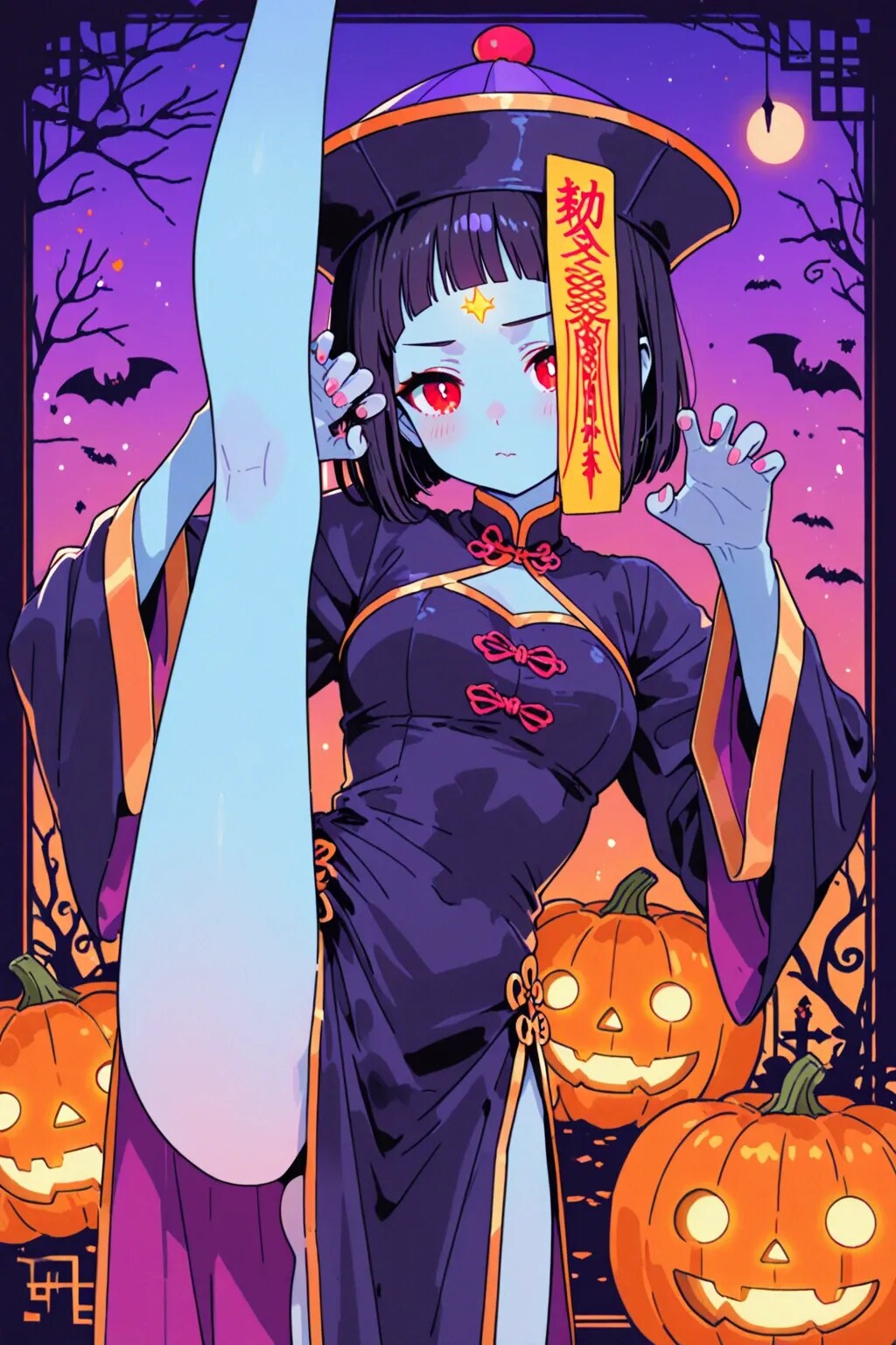 ハロウィンキョンシーちゃん