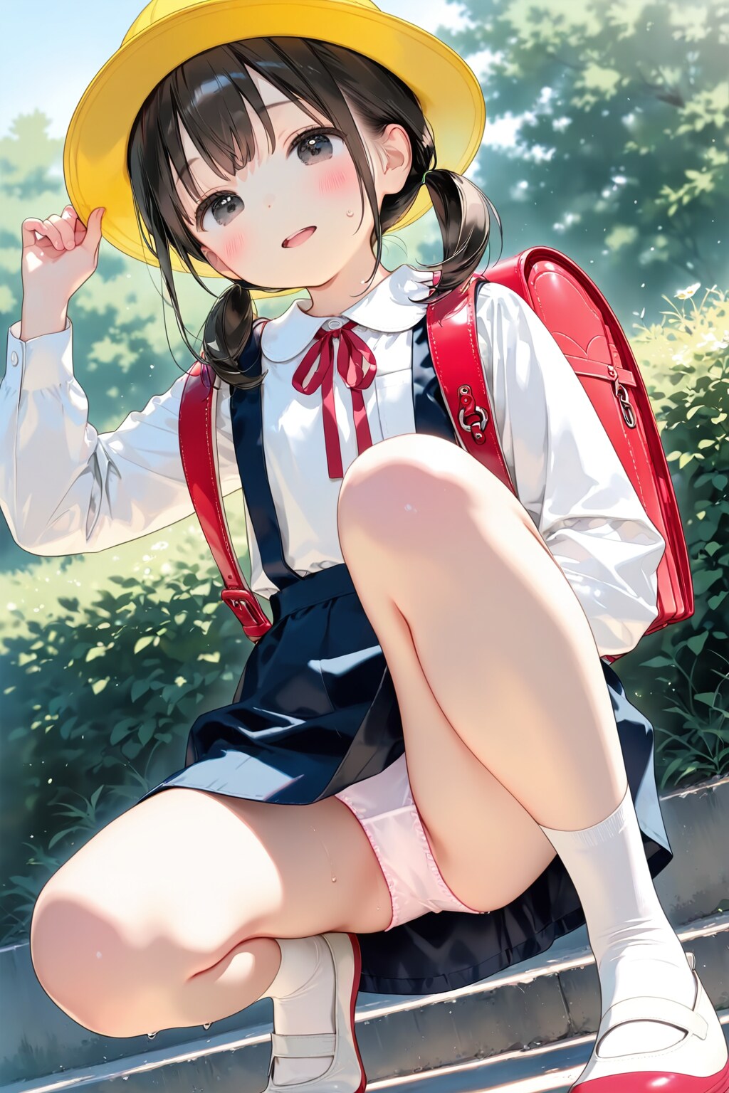 suspender skirt