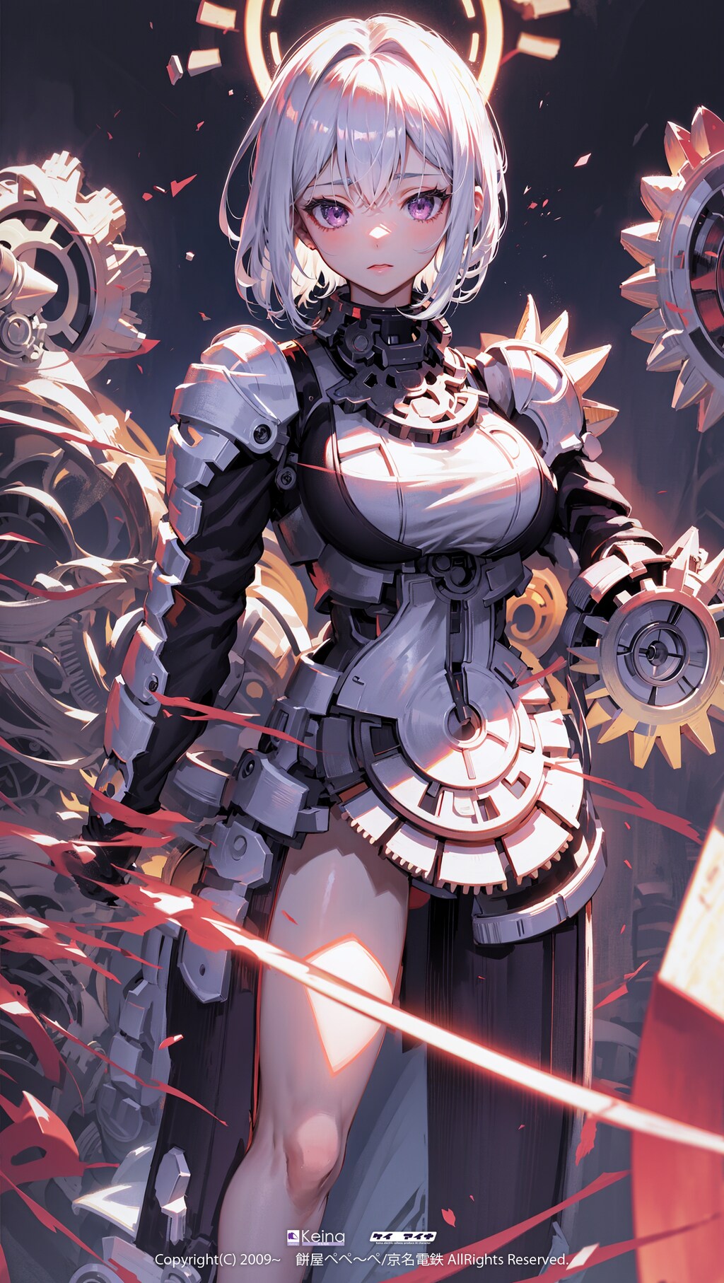 機械の騎士、弊社キャラクター【けい あいな】