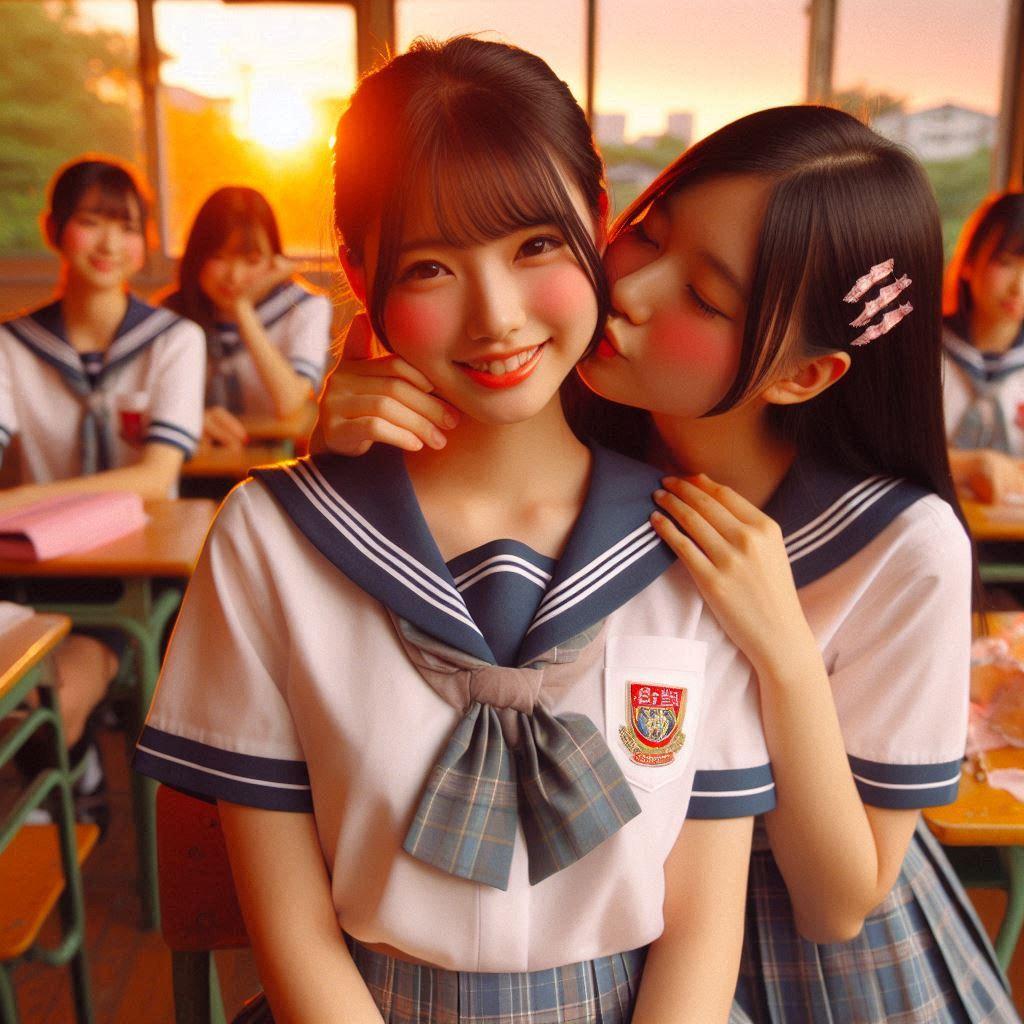 公認カップル💛 | の人気AIイラスト・グラビア