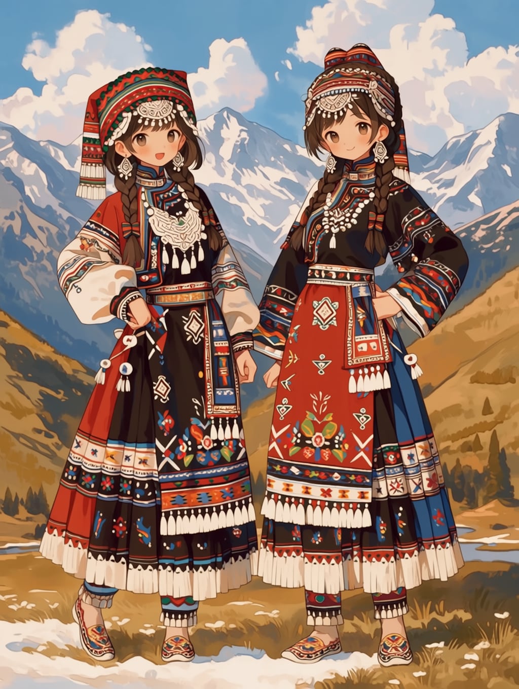 草原少女69
