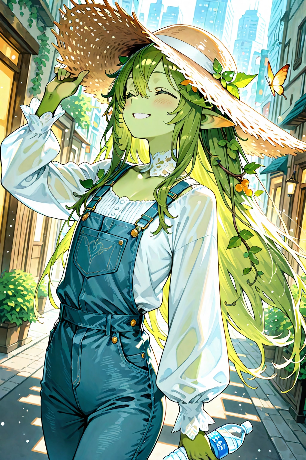 DRYADちゃん街へ行く | の人気AIイラスト・グラビア