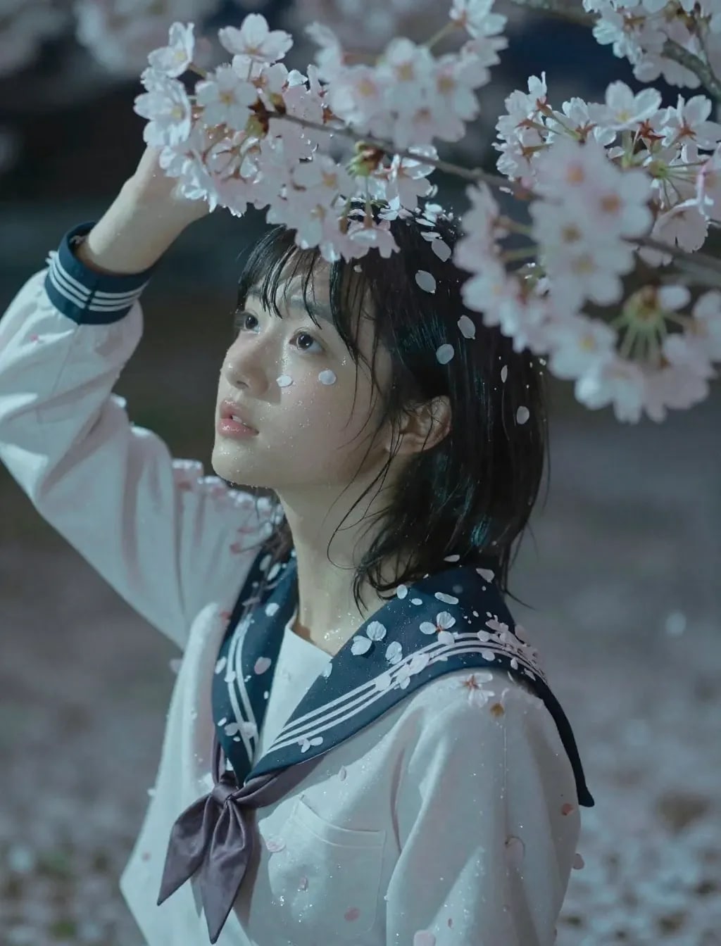 季節外れの桜まみれ