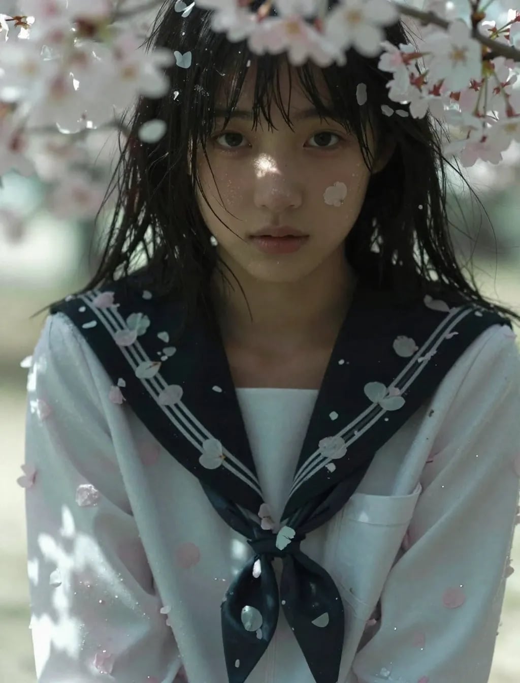 季節外れの桜まみれ