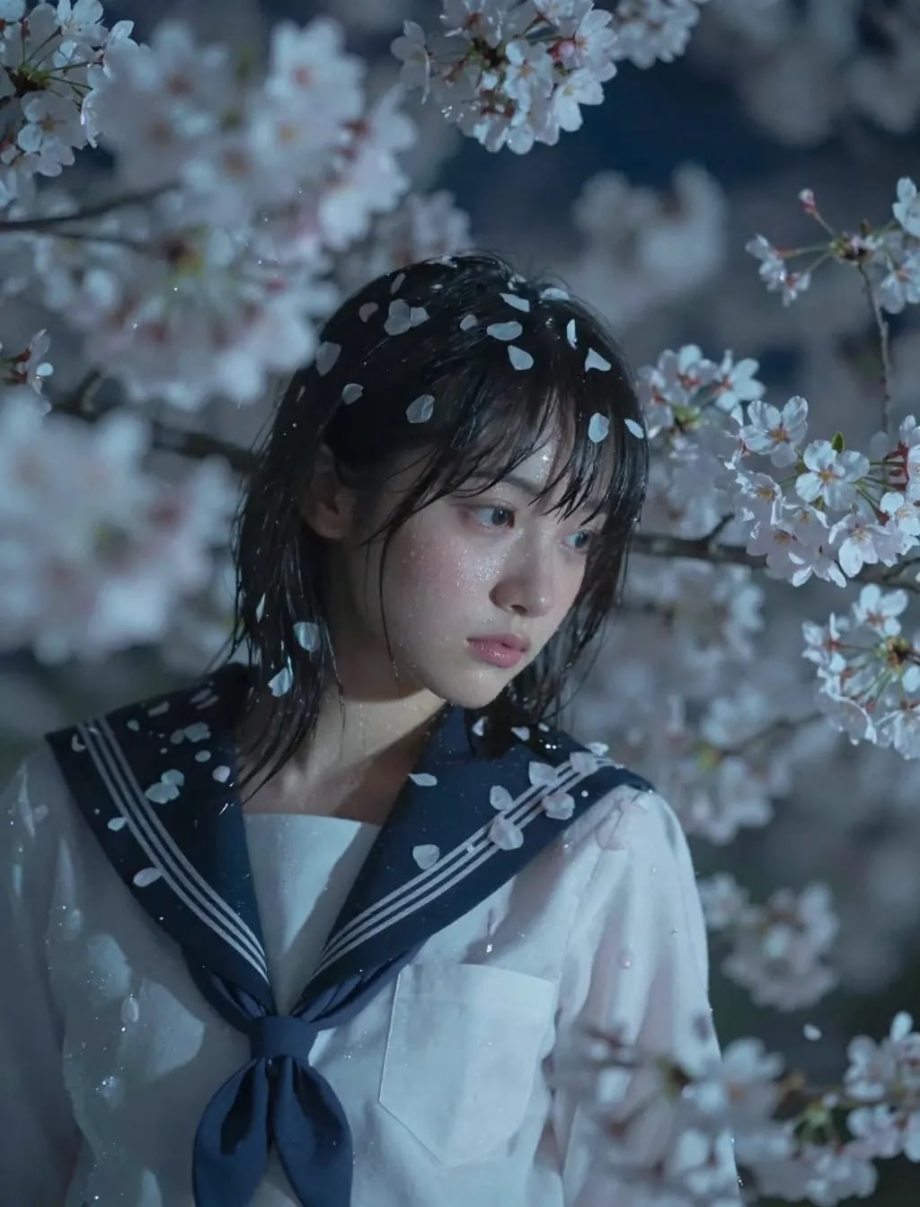 季節外れの桜まみれ