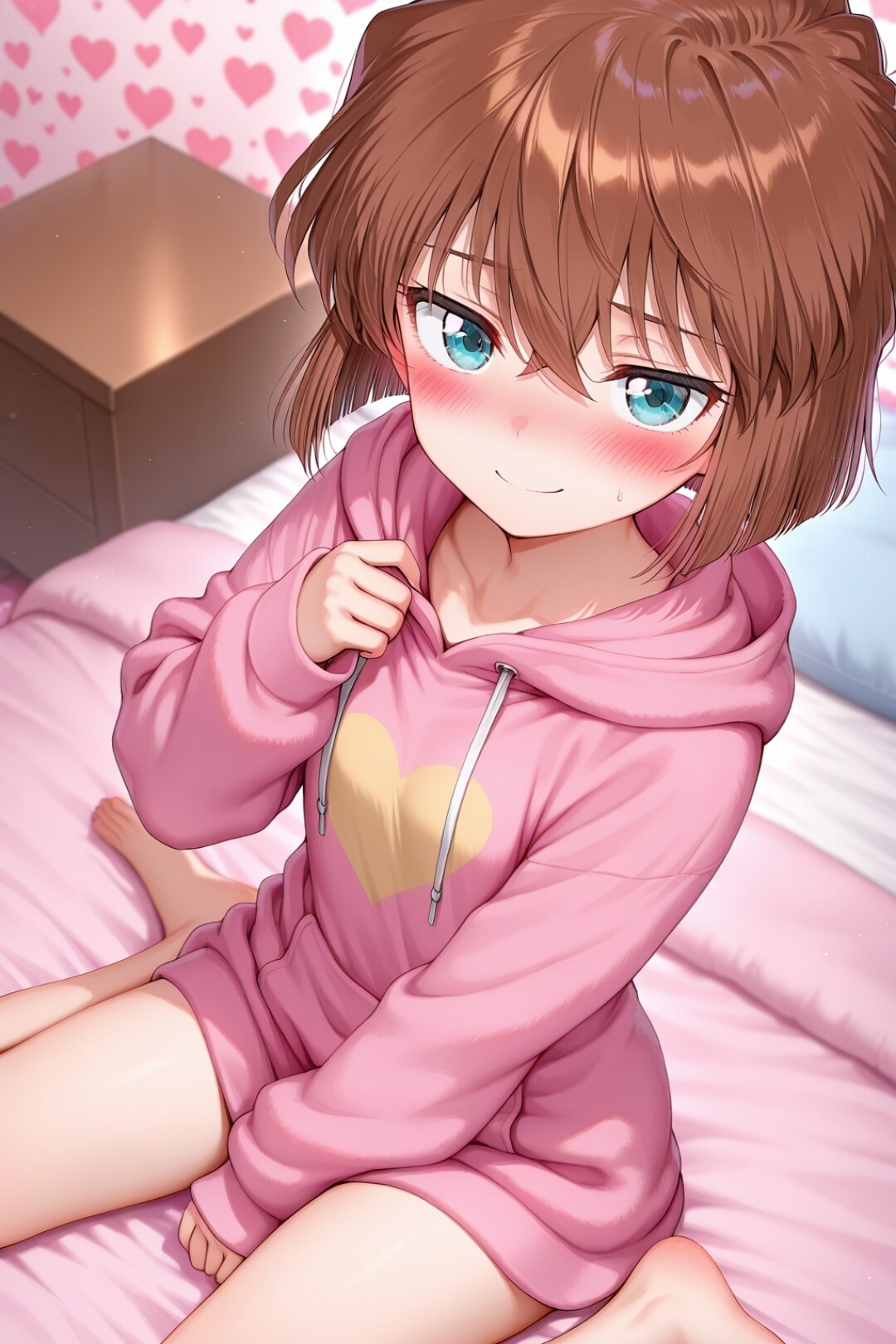 【コスプレ】萌え袖の定義が分からんから、とりあえずオーバーサイズで灰原哀ちゃんに着せとけば何とかなる純情な私の感情 | の人気AIイラスト・グラビア