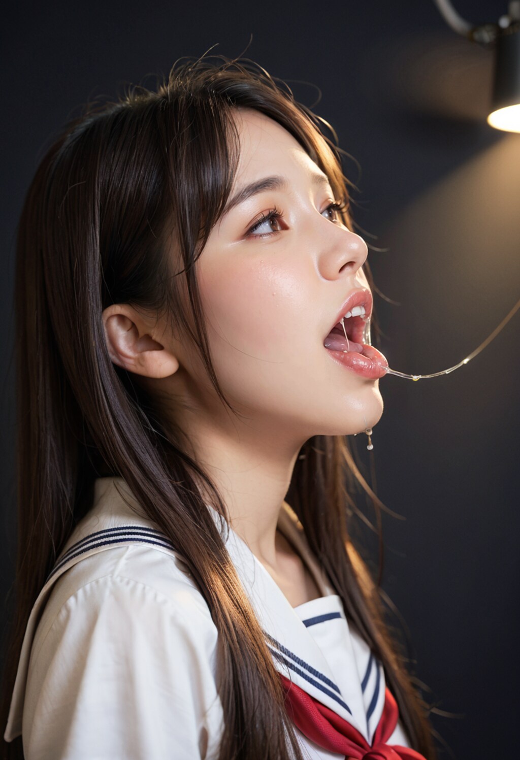 糸ひいちゃった…05