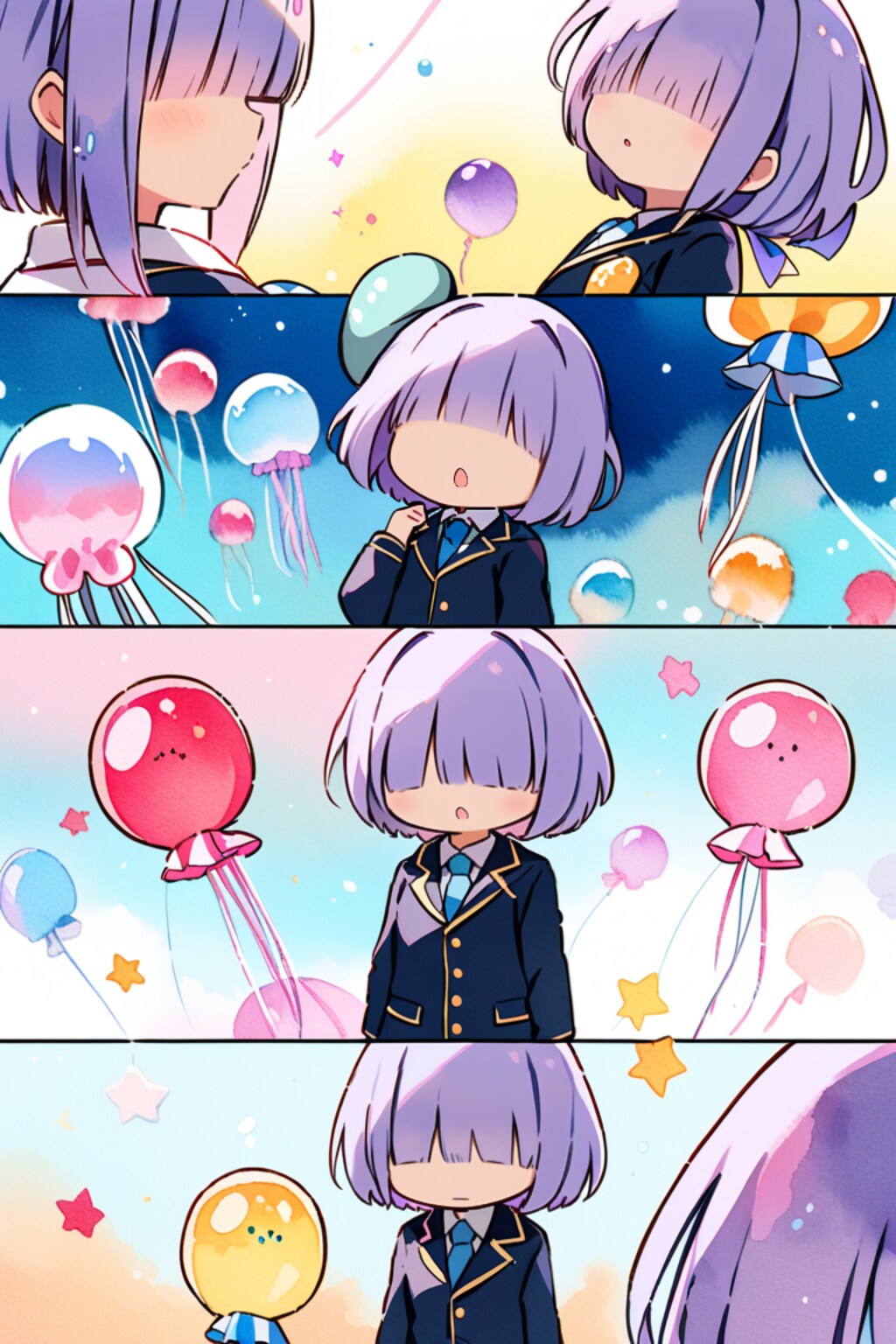 ふわふわくらげ