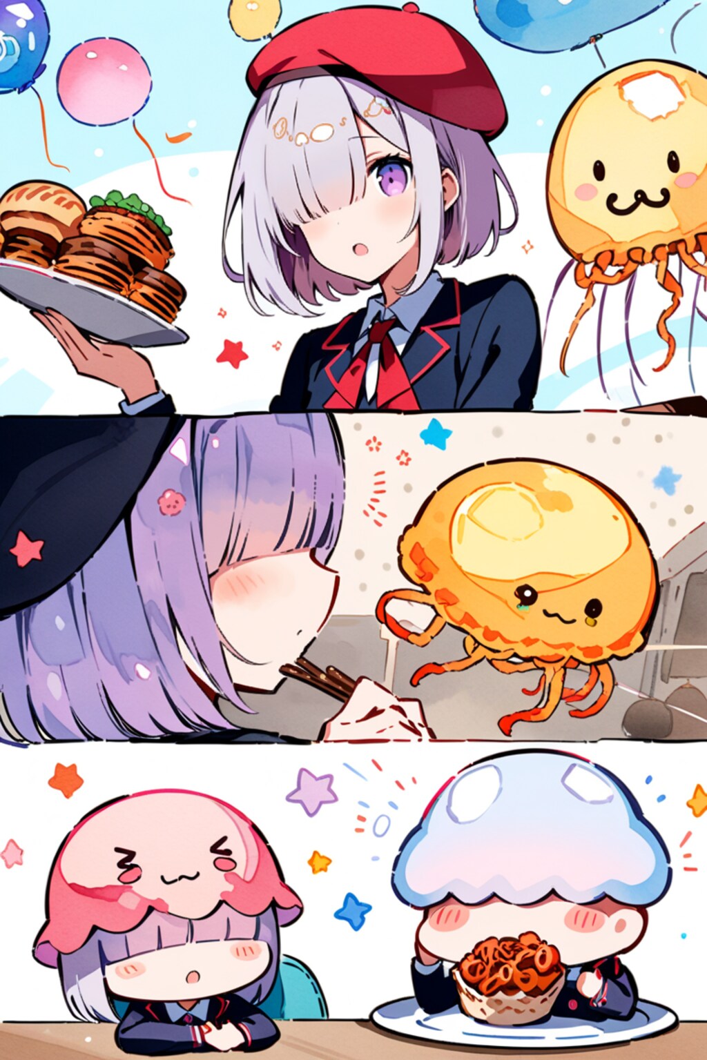 ふわふわくらげ