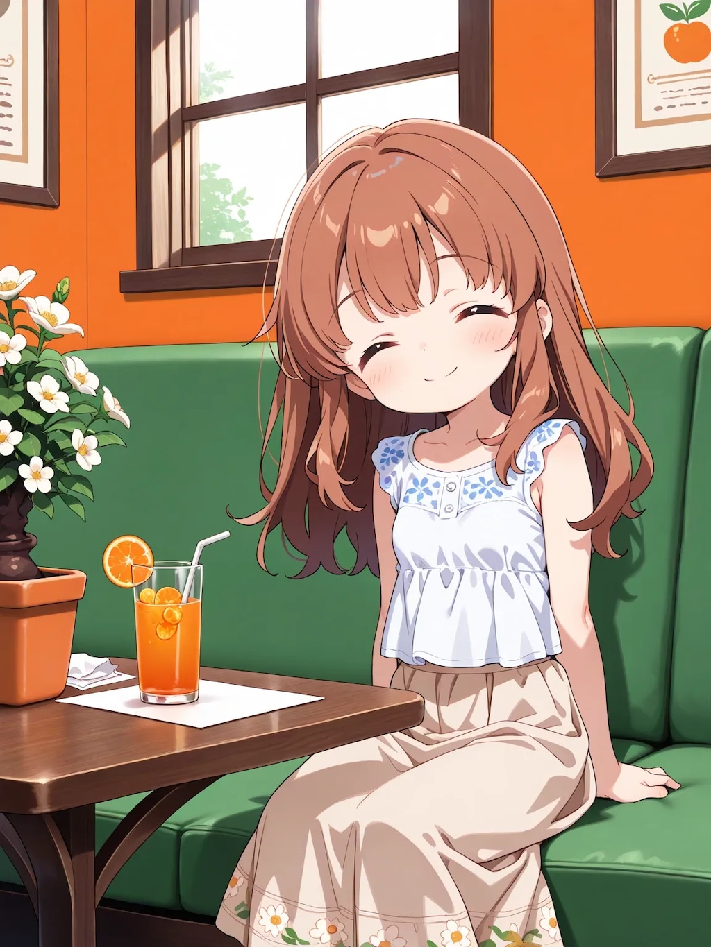 かえでちゃんの夏コーデ