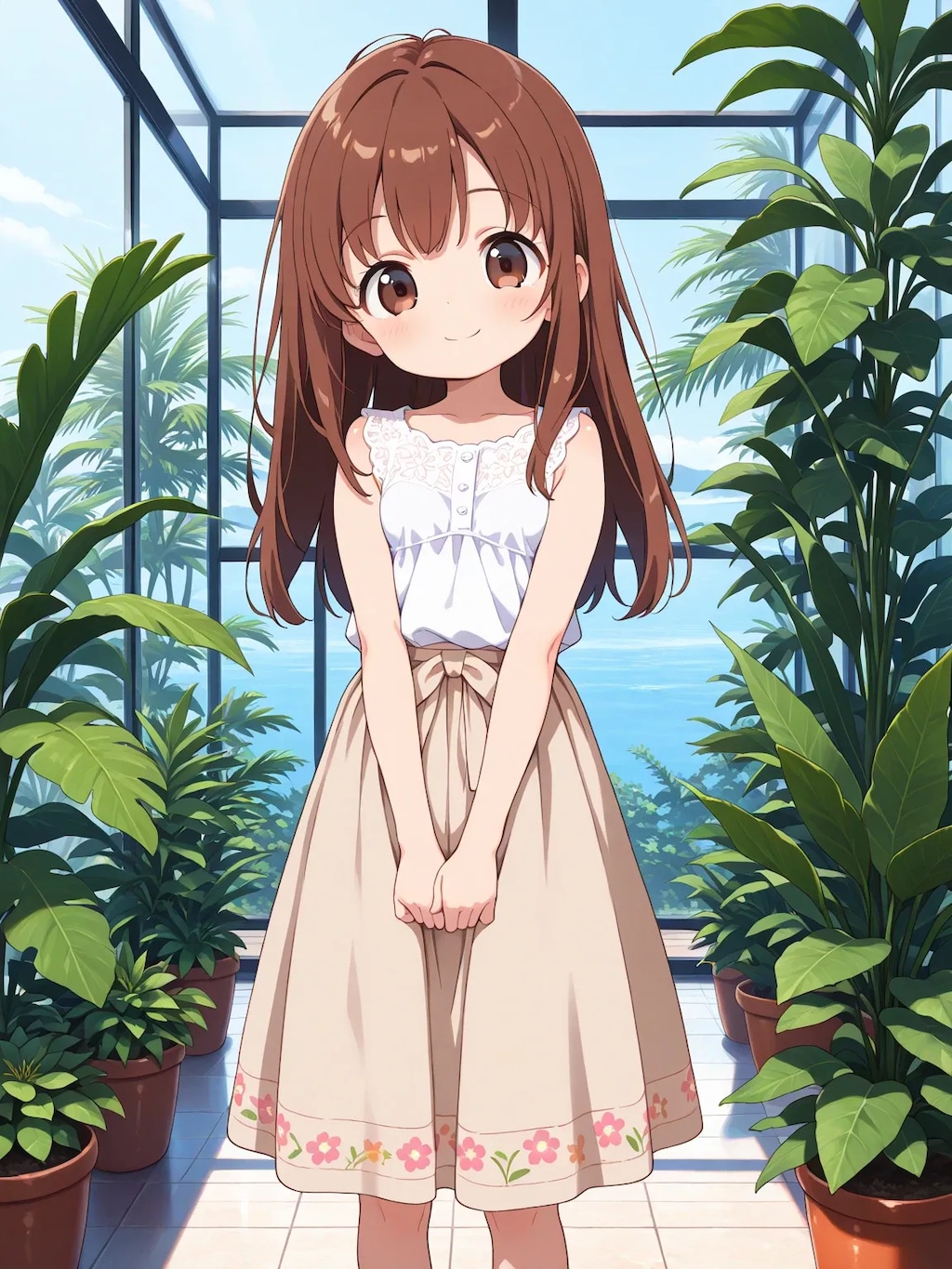 かえでちゃんの夏コーデ