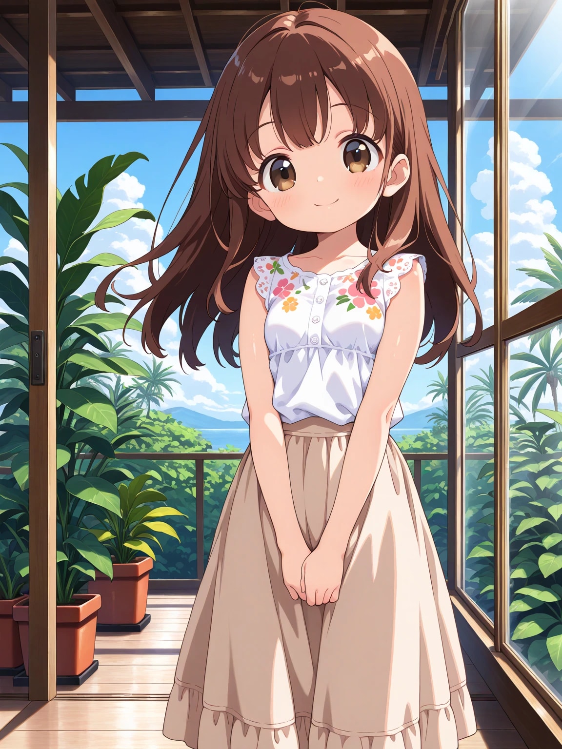 かえでちゃんの夏コーデ | の人気AIイラスト・グラビア