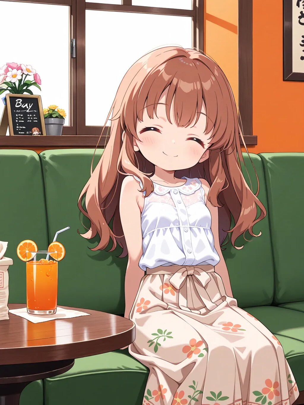 かえでちゃんの夏コーデ