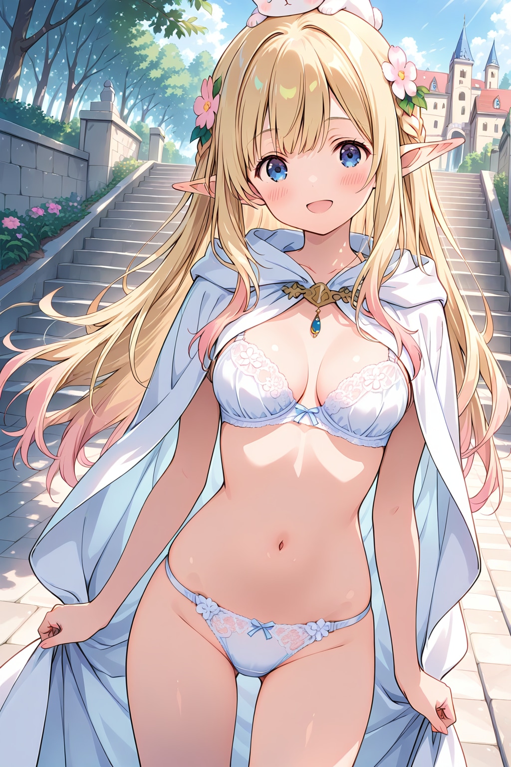 春のおさんぽエルフさん