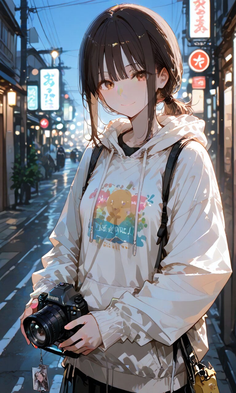 カメラ女子 | の人気AIイラスト・グラビア