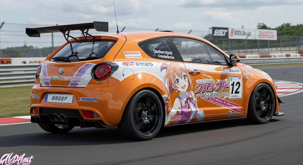 アイドルマスター痛車アルファロメオ