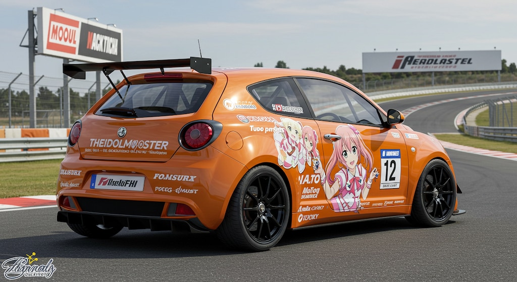 アイドルマスター痛車アルファロメオ