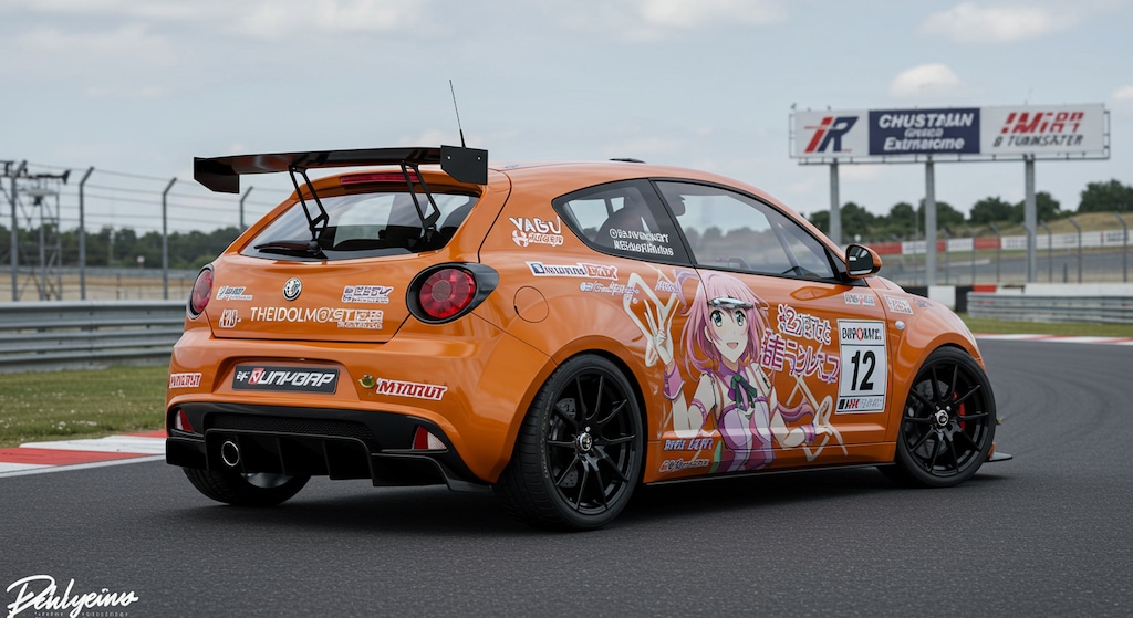 アイドルマスター痛車アルファロメオ