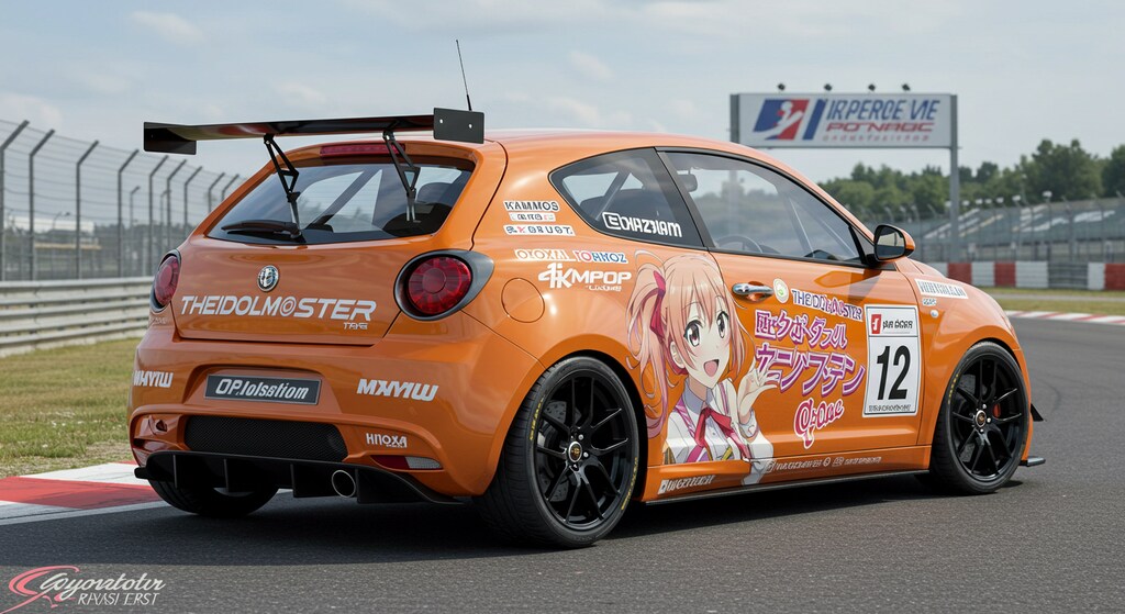 アイドルマスター痛車アルファロメオ