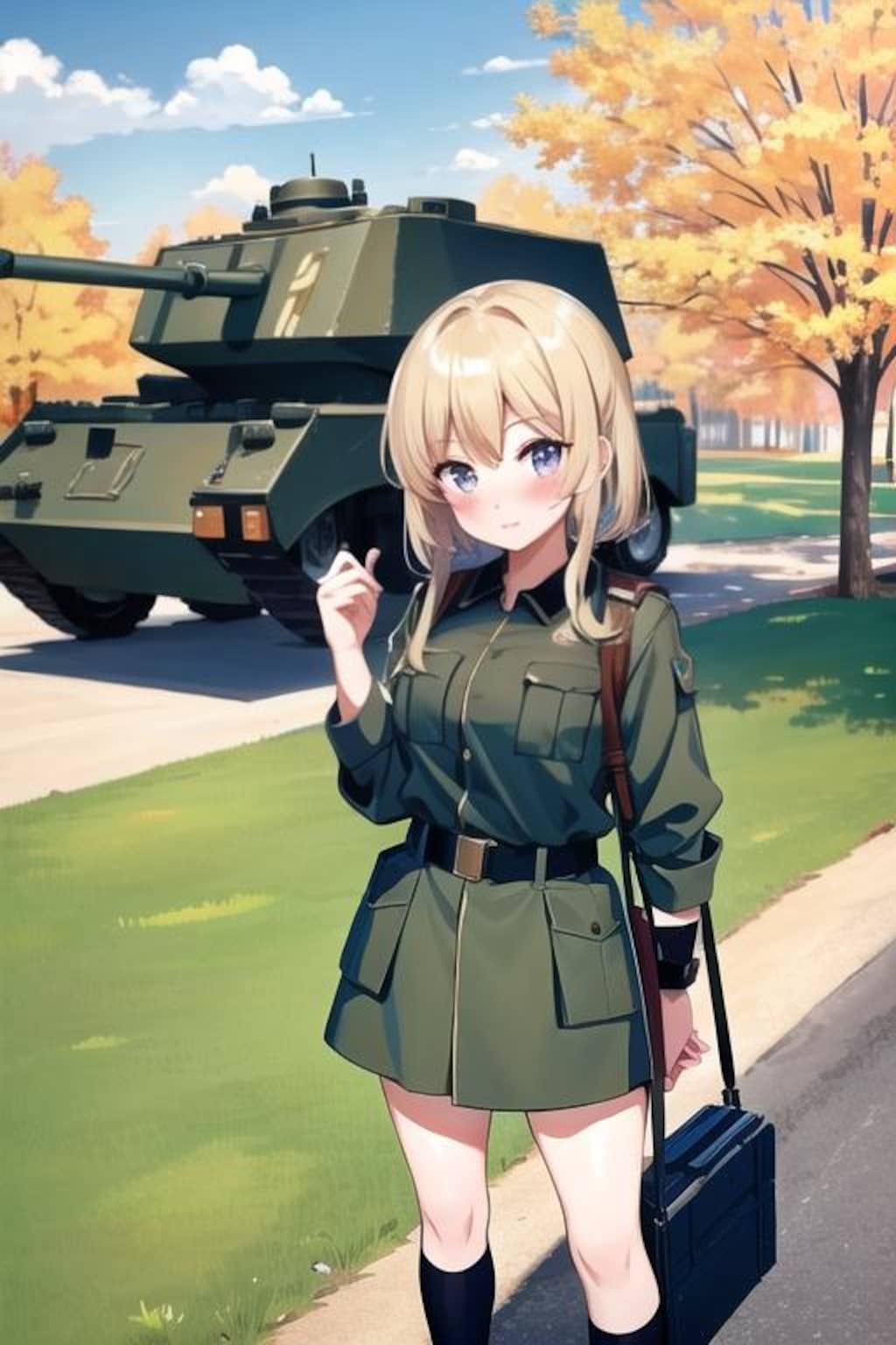 ガールズ&パンツァー　サンダース