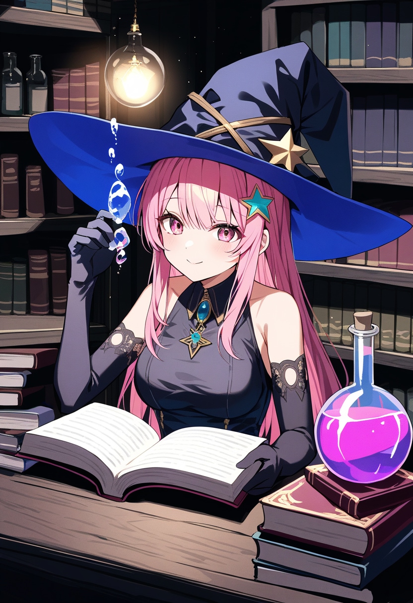 魔女 | の人気AIイラスト・グラビア