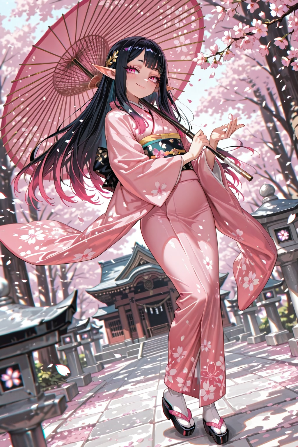 エルフの女の子