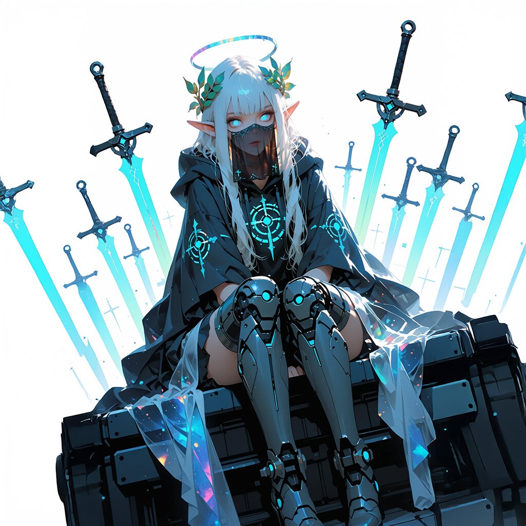 機械化エルフ剣士b