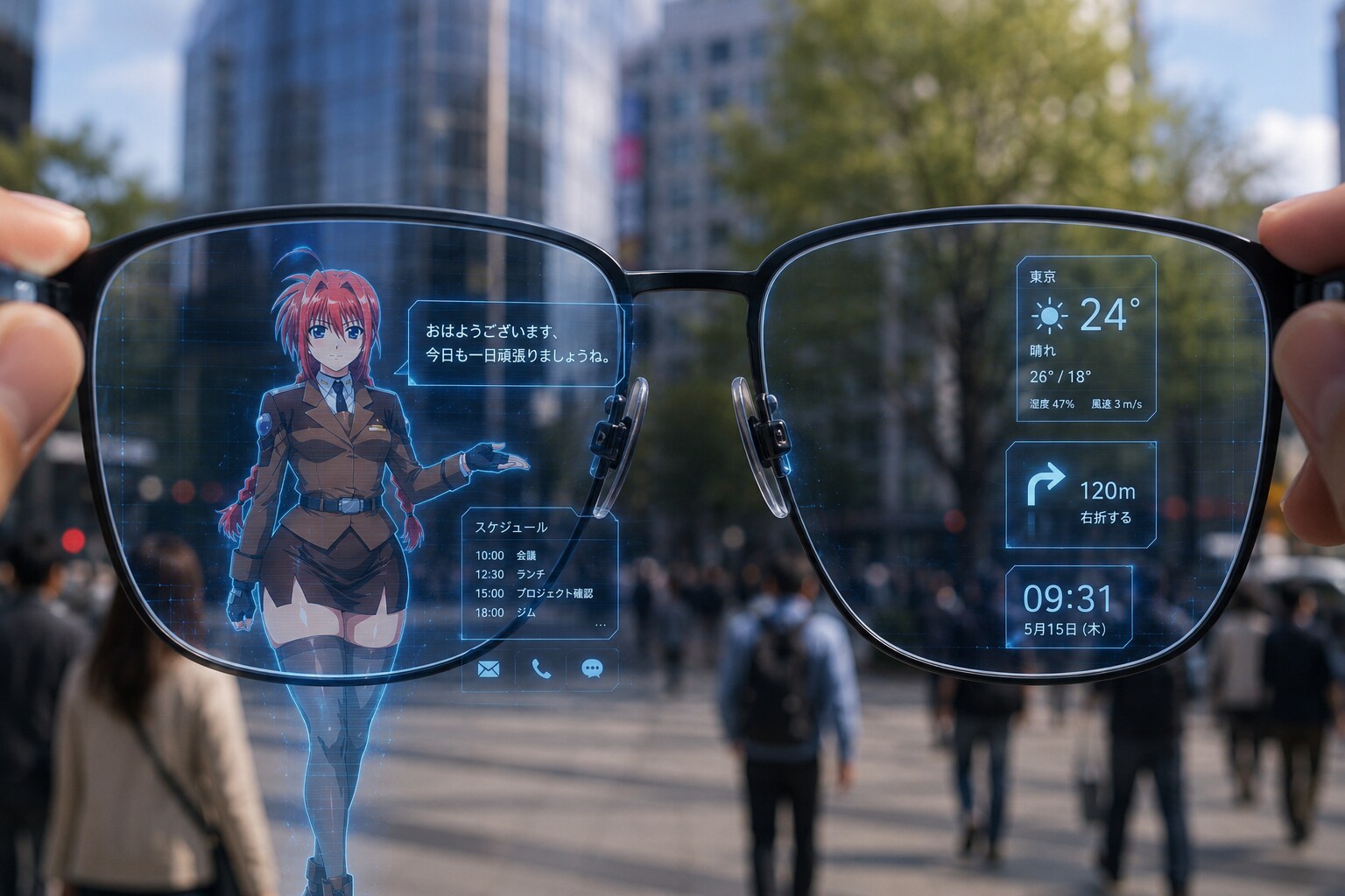 サイバーな眼鏡(つ''ω`C)