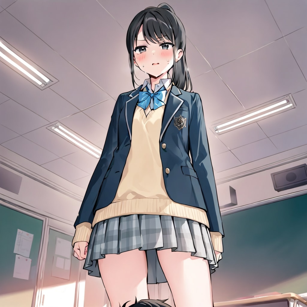 学級委員に踏まれる前
