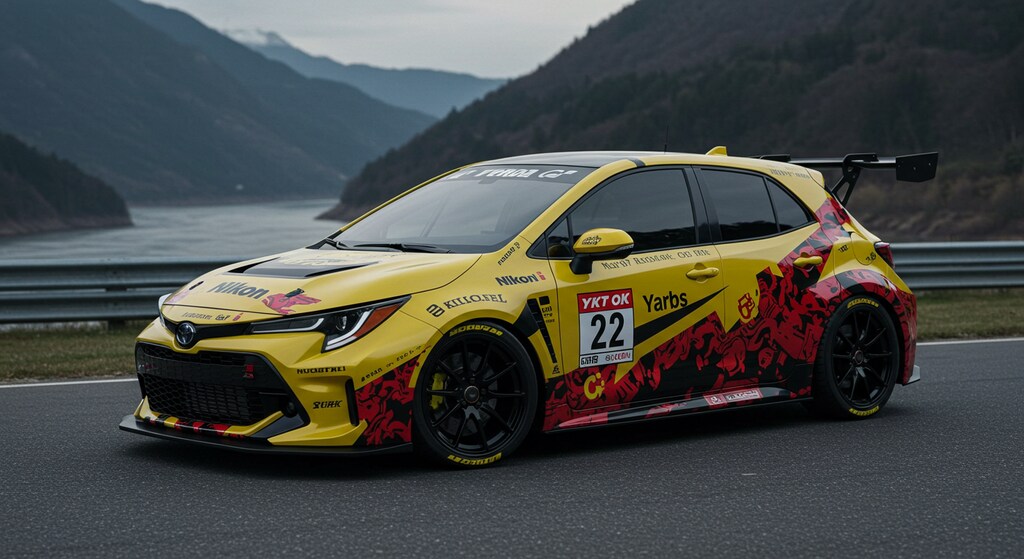 ニコンGRカローラレーシングカー