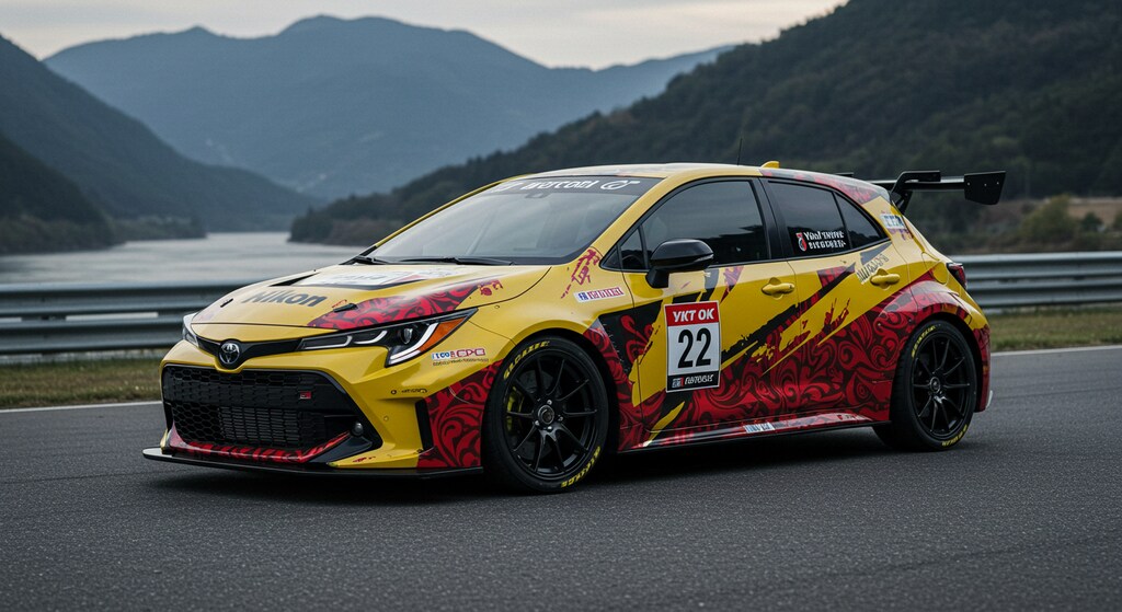 ニコンGRカローラレーシングカー