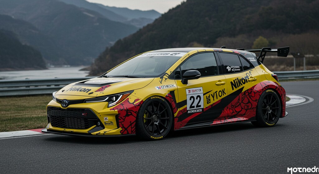 ニコンGRカローラレーシングカー