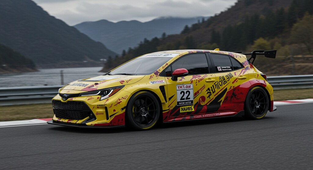 ニコンGRカローラレーシングカー