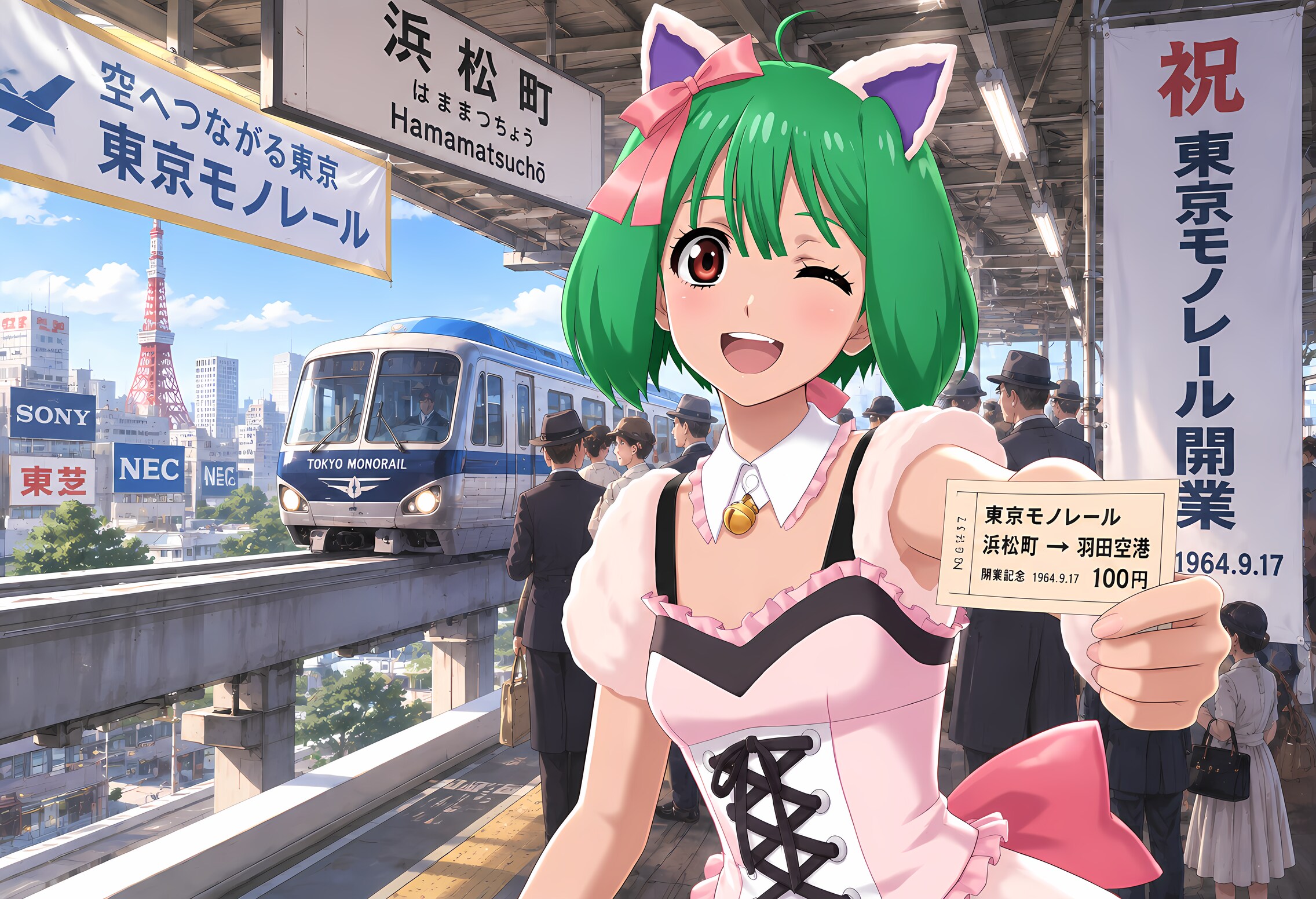 9月17日（モノレール開業記念日） | の人気AIイラスト・グラビア