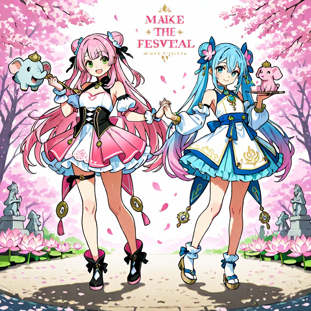 花祭りプリキュア・・・っぽい | の人気AIイラスト・グラビア