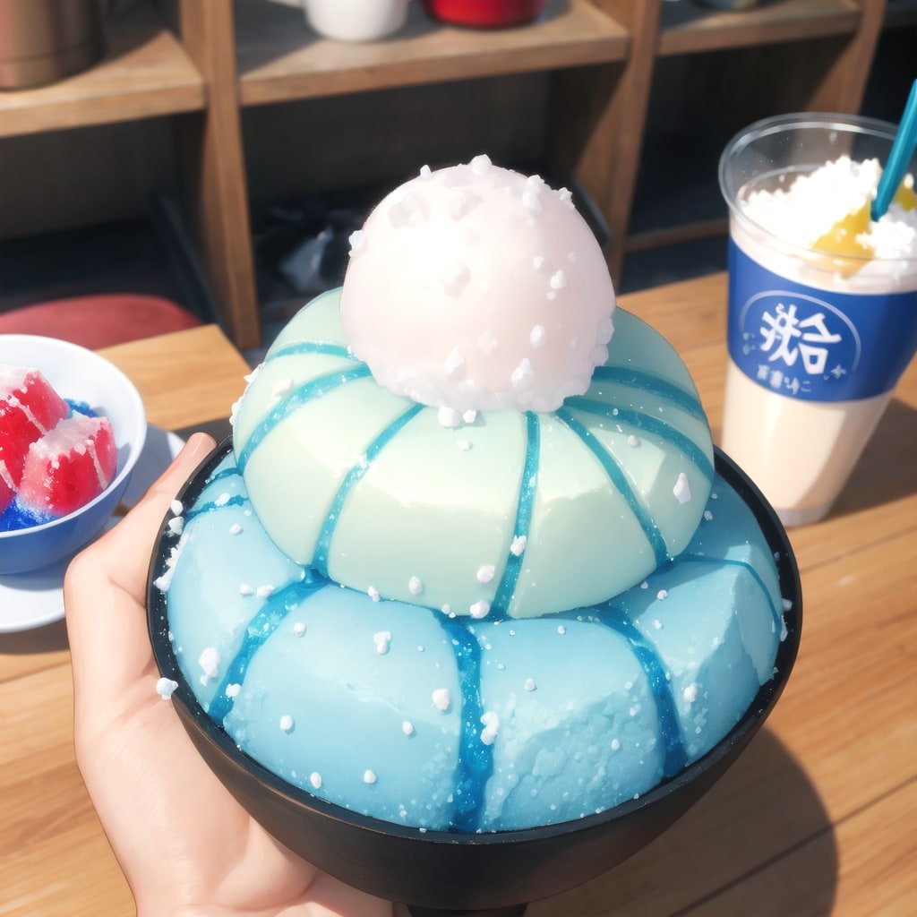 かき氷の季節がやってきました♪