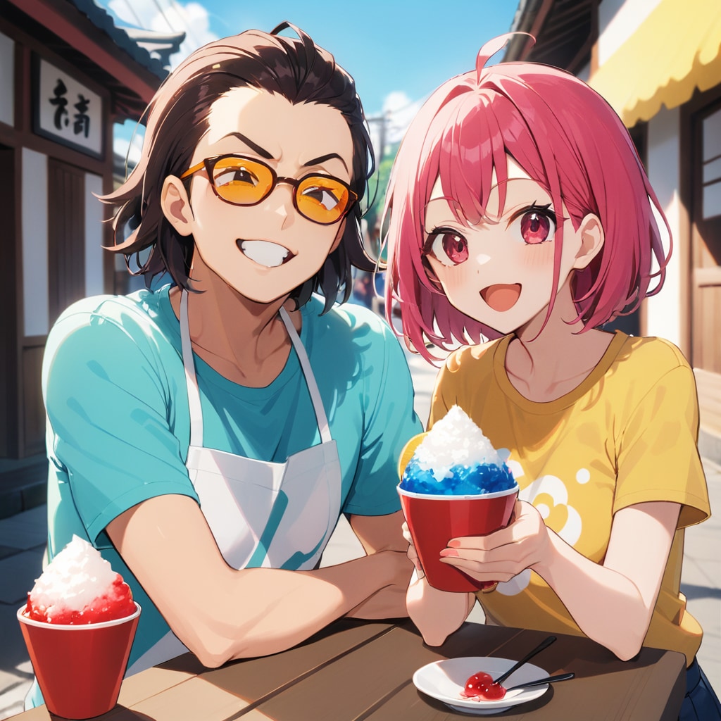 かき氷の季節がやってきました♪