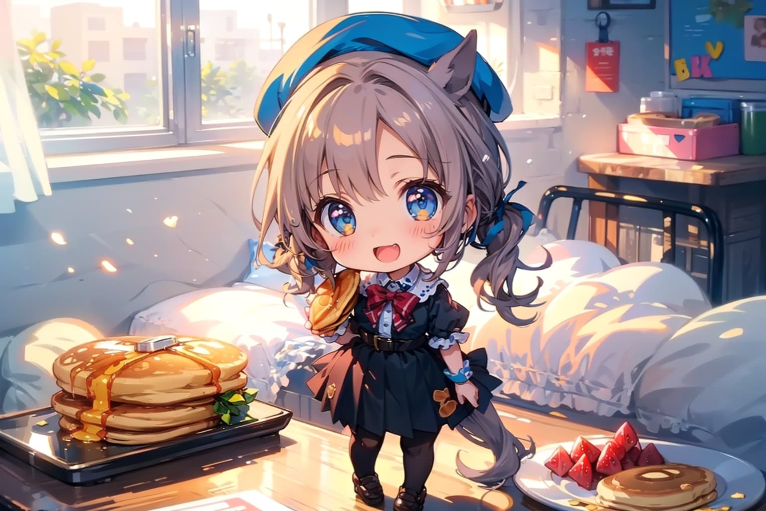 どら焼きにも見える-♪。 | の人気AIイラスト・グラビア