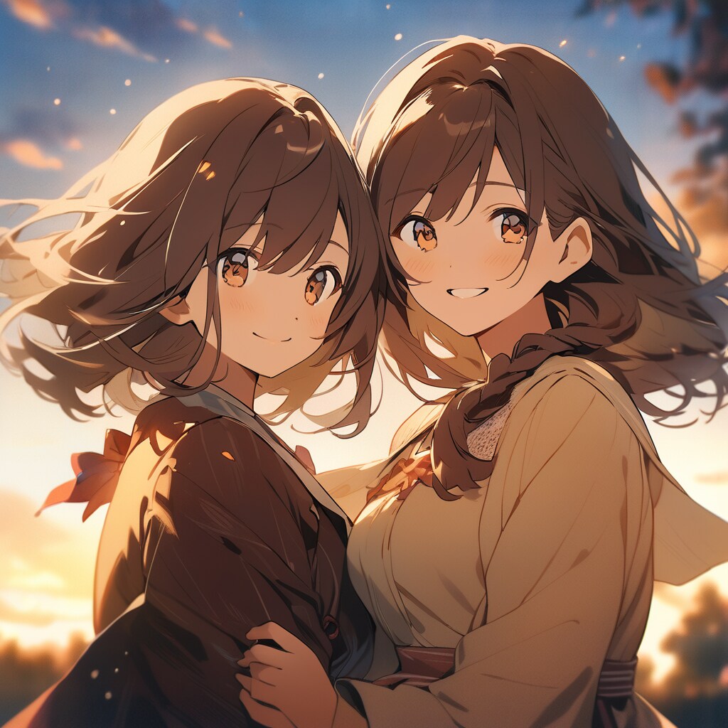 夕暮れ