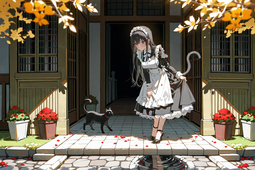 おはようございま～すニャ