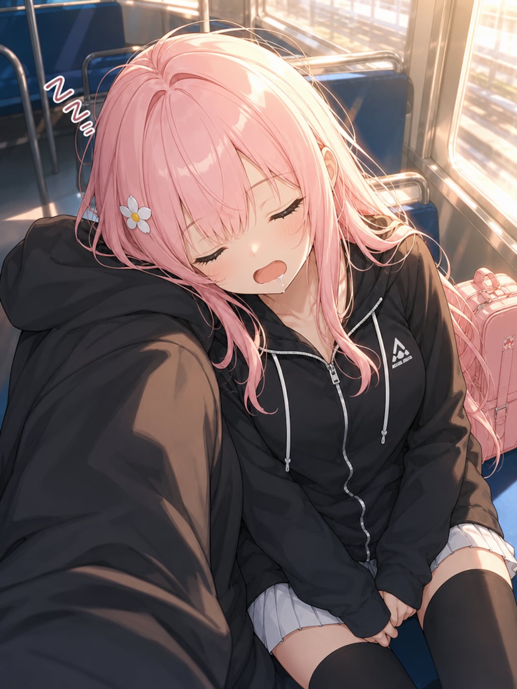 朝の電車