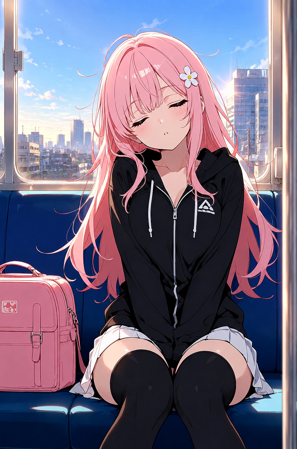 朝の電車