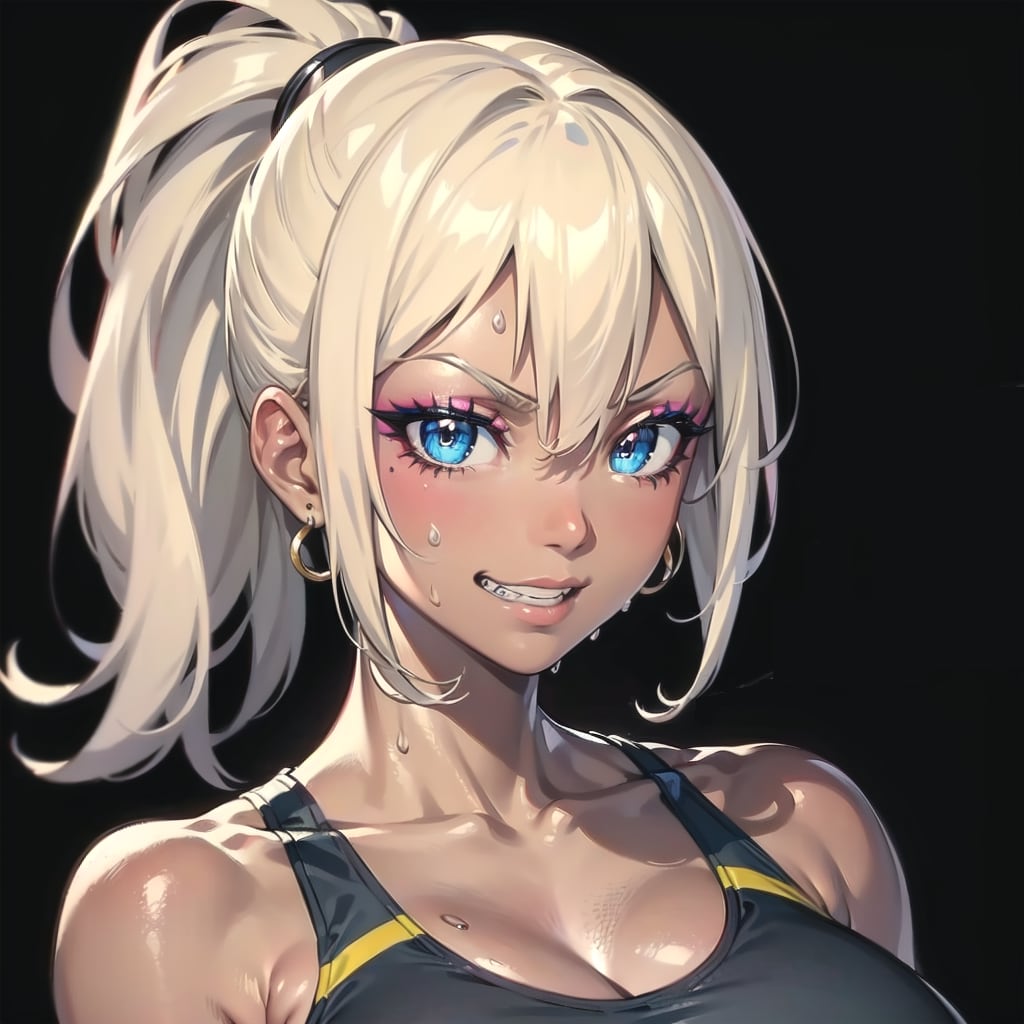 #顔面どアップさん