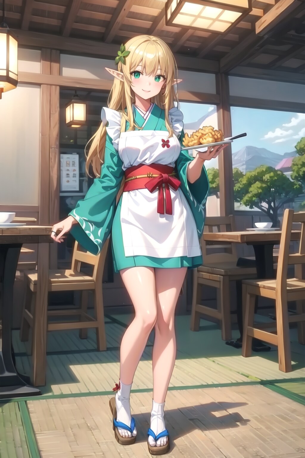 天婦羅をどうぞ