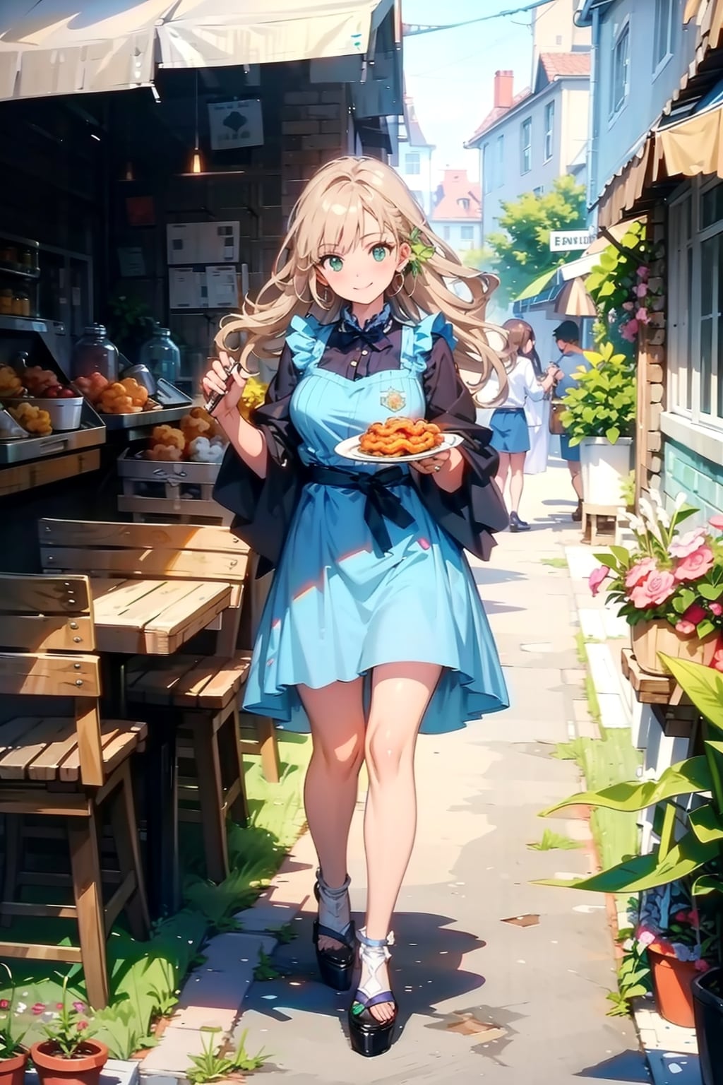 天婦羅をどうぞ