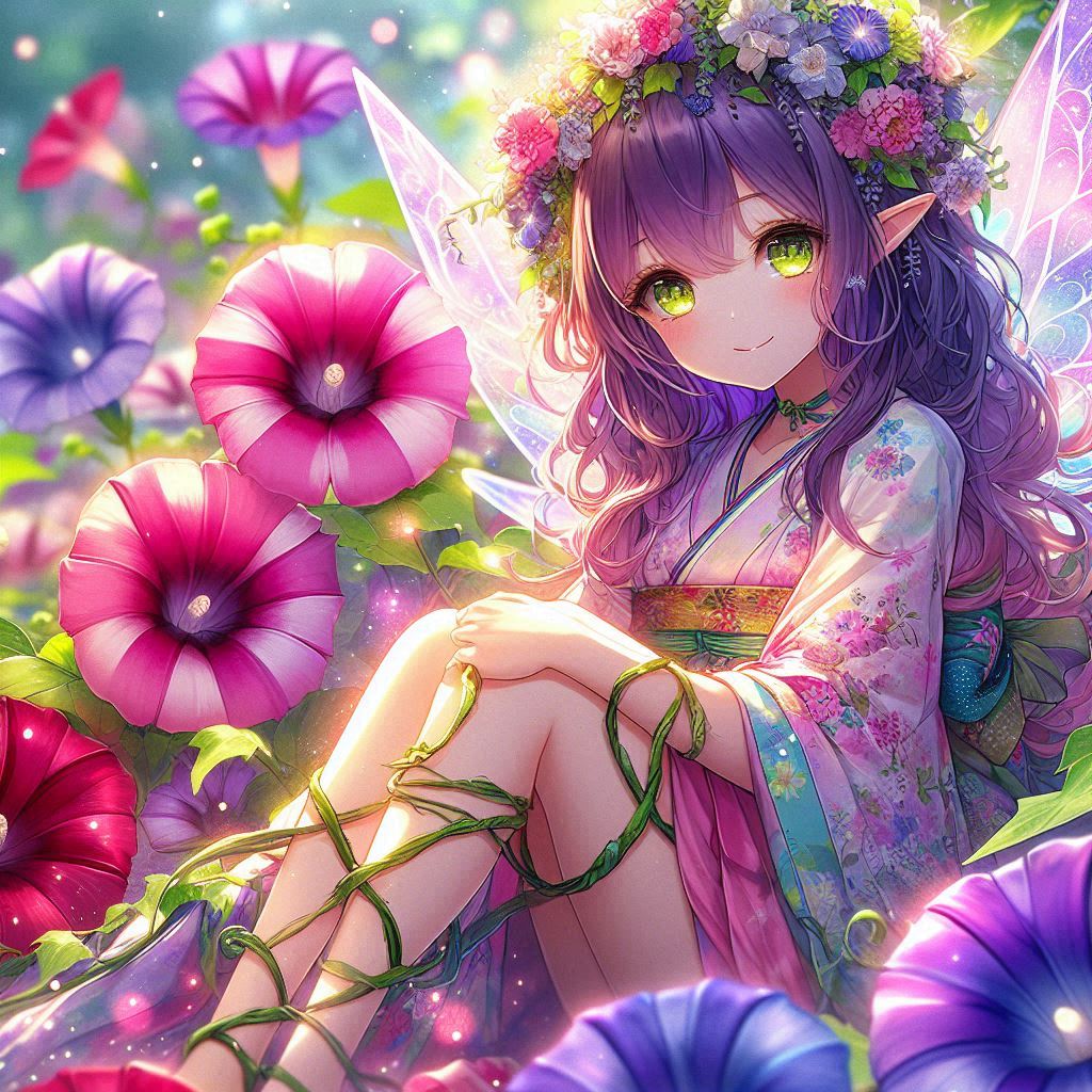 朝顔の妖精