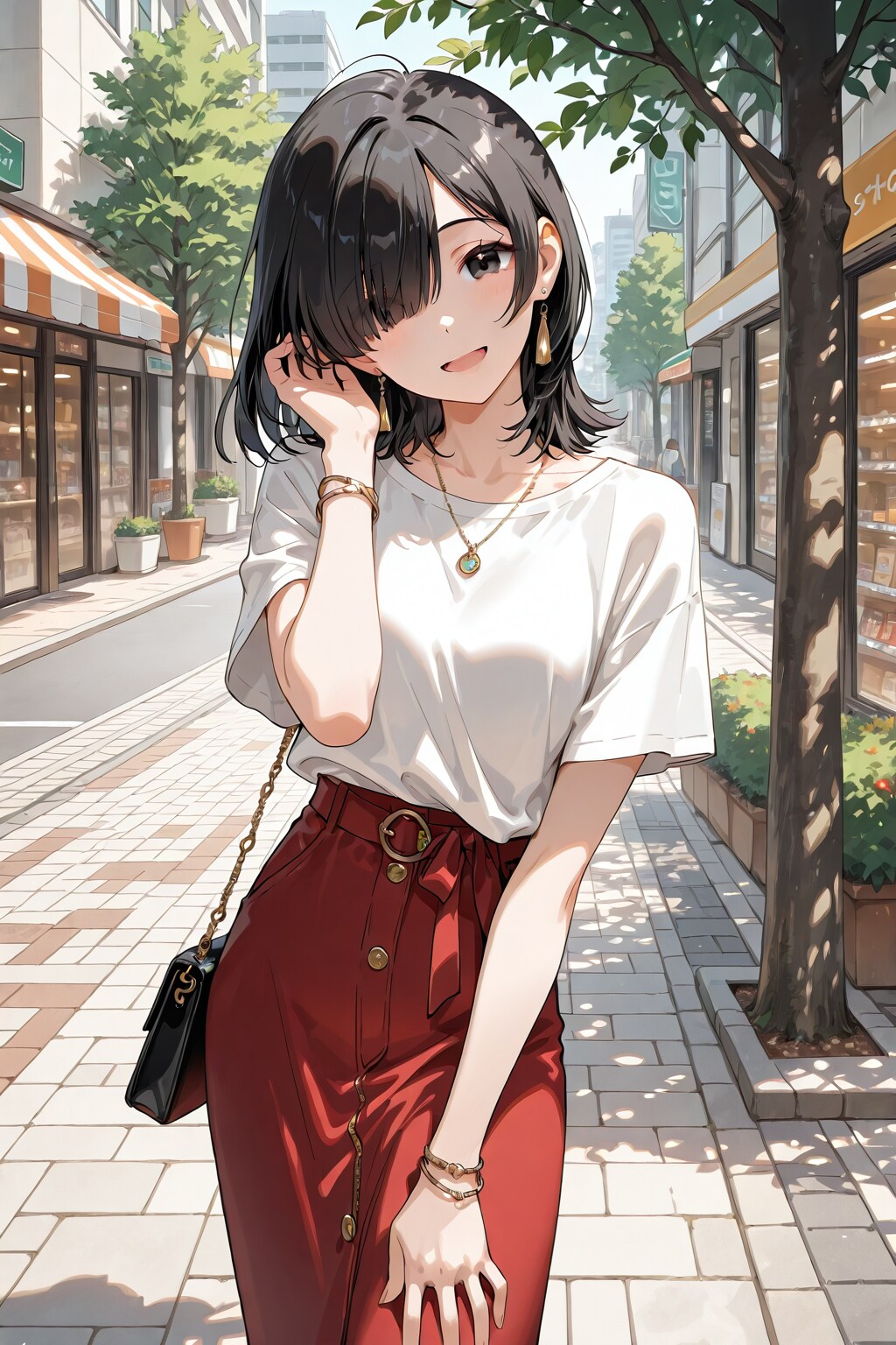 めかくれ女子＃２９２ | の人気AIイラスト・グラビア
