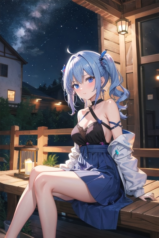 夜の姿 | の人気AIイラスト・グラビア