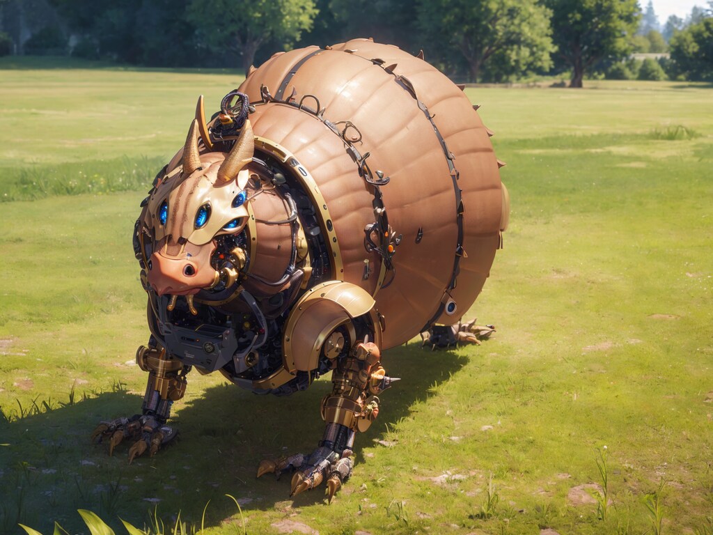 機械仕掛けの犰狳 その②